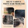 Pflanzlicher Haarfärbestift, Sofortiger Grauabdeckstift, Schnelles Nachbesserungs-Haarfärbemittel (temporär) für Männer & Frauen