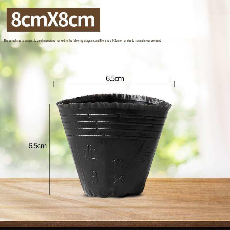 Disposable Plastic Seedling Pots for Gardening and Planting