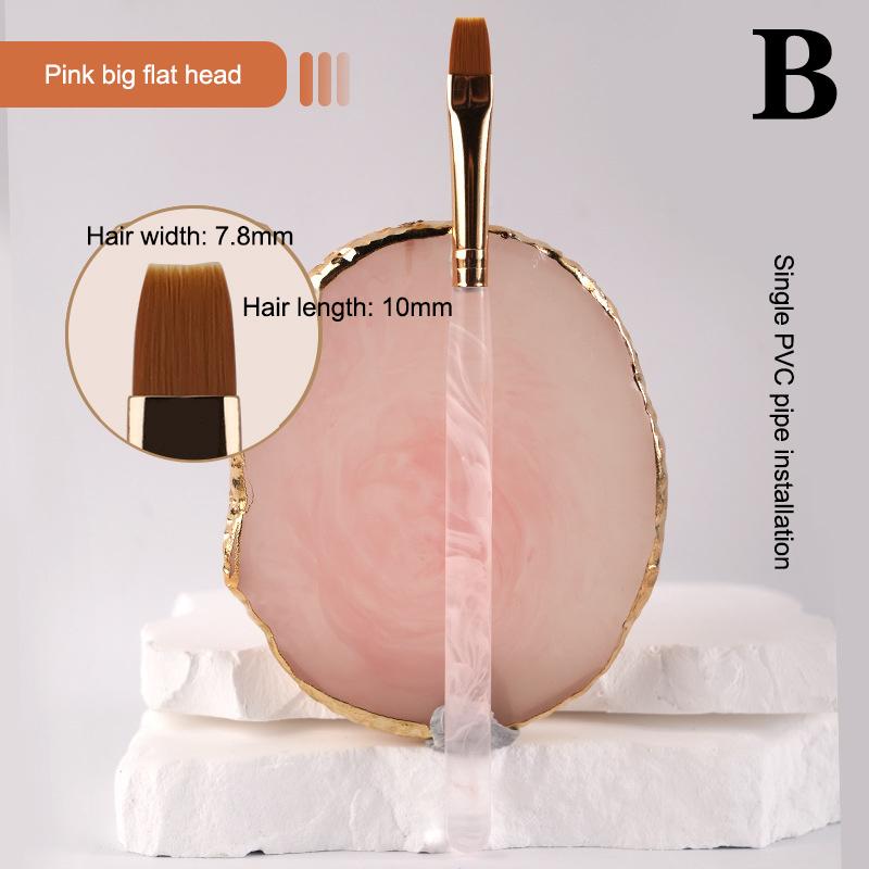 Nails Art Brush Pattern Phototherapy Acrylic Nails Tip UV Gel Extension Builder Coating Painting Pen DIY Manicure Accessories