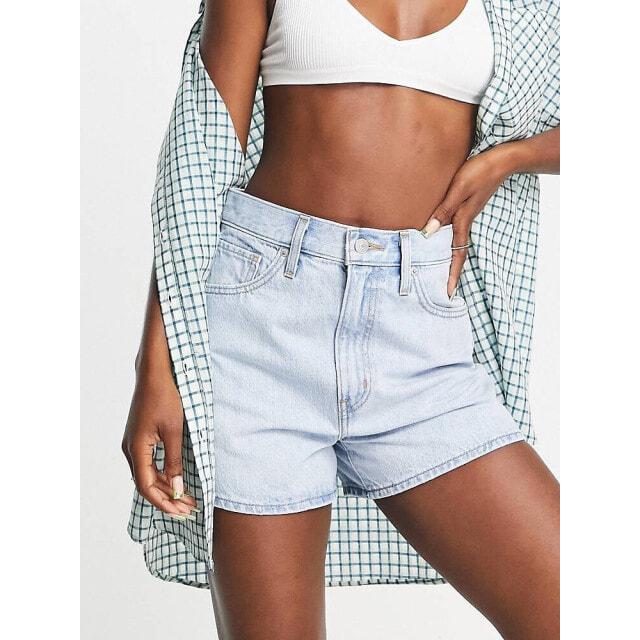 

Короткие шорты для мамы с завышенной талией Levi's
