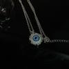 Devil'S Eye Necklace Blue Eyes Advanced Niche Design Cold Wind Clavicle Chain Female Personality