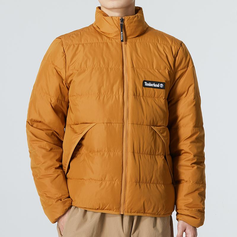 Timberland Sports Casual Long Sleeve Down Jacket Men Outerwear Wheat A5Z21-P47