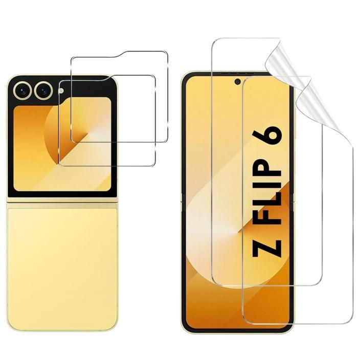 Schutzfolie - Phonillico - Samsung Galaxy Z FLIP 6 - 2er-Pack - Panzerglas - Kratzfest