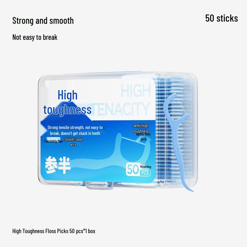 Cenban High-Toughness Double Line Dental Floss Picks