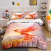 Blazing Phoenix In Flight. Bedding Sets Duvet Covers Pillowcases(1* Duvet Cover 2* Pillowcases Without Duvet Insert)
