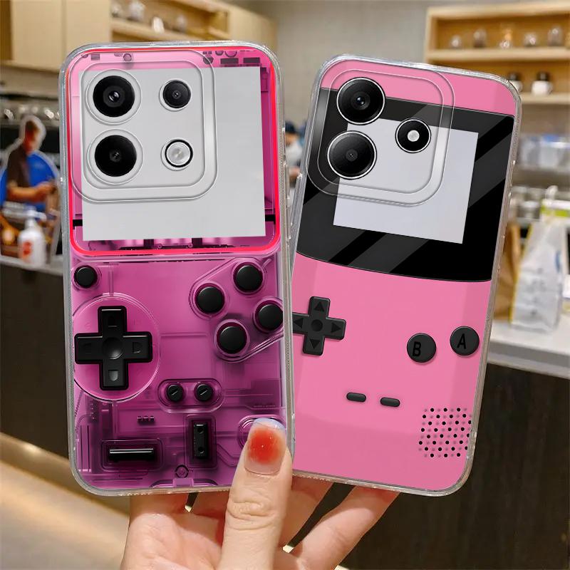 Case for Xiaomi Redmi Note 14 Pro Plus 13C 14C Note 13 10S 12 11 11S 12S A4 9 10 Soft Phone Cover Game Console