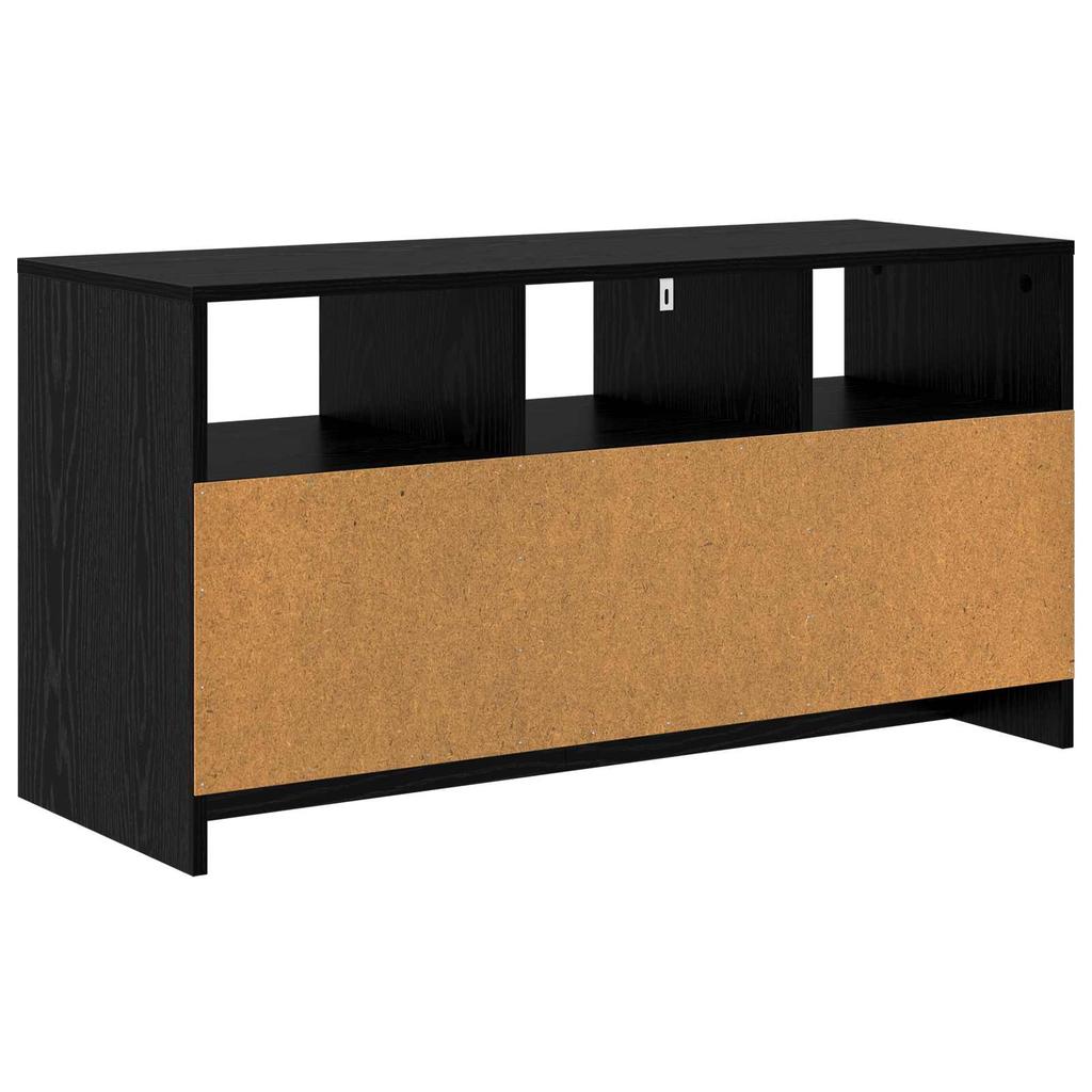 TV Stand 102 x 37.5 x 52.5 cm Black Oak Effect