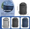 [AISFA] Men's Backpack, 17-inch Laptop Business Backpack, Large Capacity, Disaster Preparedness Bag, USB Charging Function, 30L, Travel, Student Bag,