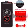 Black King Kong Anti-Peep Anti-Static Screen Protector for Apple 17 Pro Max/17 Air/16 Plus/15/14