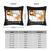 Anime Haikyuu Volleyball Pillowcase Cushion Cover Gift Hinata Kageyama Kuroo Boy Manga Pillow Case Cover Seater Square