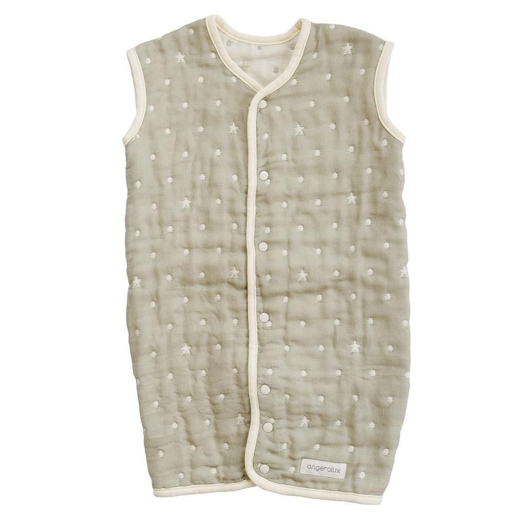 Angerolux Moss Moss Made In Prevents Colds and Perfect for Fall and Winter Year-Round Sleeper, Breathable, 2-Way, 6-Layer Gauze, Gray, 50-70MG, Gray,