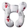Oreiller de voyage pour bébé, oreiller de soutien de la tête et du cou pour tout-petit pour siège auto, poussette