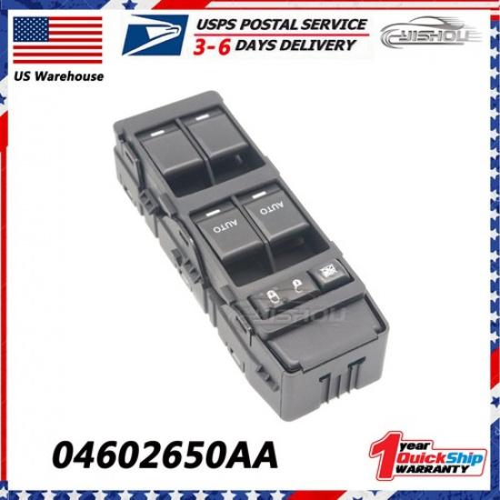 4602781AA Left Driver Side Master Power Window Switch Fits Chrysler Dodge Jeep