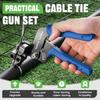 Goethe Garden WCT322 Stainless Steel Cable Tie Gun for Fastening and Cutting 12mm Wide Cable Ties, 4 Sizes Available, Multi-Purpose Cable Tie Gun,