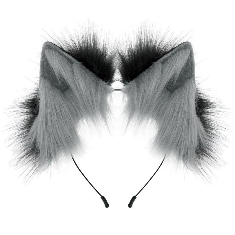 Adjustable Color Changing Beast Ear Headband Halloween Cosplay Wolf Ears Anime Party Costume Accessory