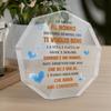 Always Remember That I Love You, My Grandfather- Acrylic Desktop Ornament, Four Seasons Decoration, Novelty Home Decor, Perfect Durable for Bedroom