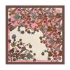 90cm Trendy Paisley Silk-Style Headscarf for Women - European American Design