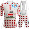 Frankreich Tour Weltmeister Tadej Pogačar Radsportteam Trikot Set Kleidung Herren Rennrad T-Shirts Anzug Fahrrad Trägerhosen