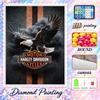 Harley-Davidson Diamond Painting Kit 5D Full Drill DIY Diamond Mosaic Wall Art Home Decor