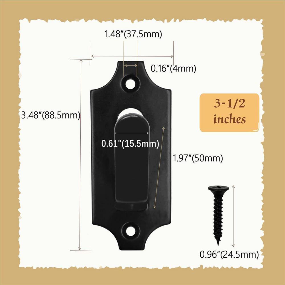 European Mount Hanger 10 Pieces Metal Display Deer Mount Hanger Wall Hooks For Antler Bear Antelope Coyote Pronghorn Smaller