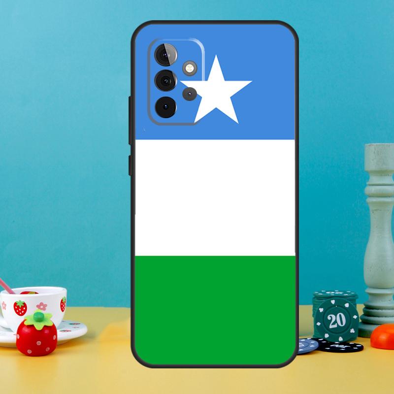 Puntland State Somali Flag Case For Samsung Galaxy A35 A26 A16 A05 A55 A15 A32 A12 A22 A52 A54 A34 A14 A56 A36 A13 A53
