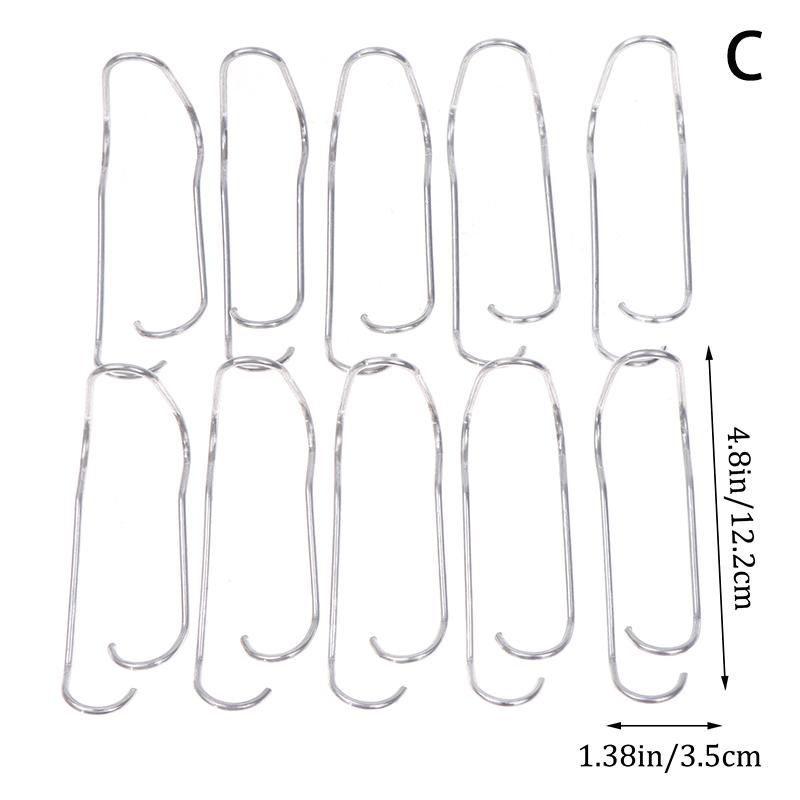

10 шт. соединительные пряжки для шпалер для растений, стальные садовые тепличные трубы, крепежный зажим для растений на крыше для огорода 12.2*3.5cm