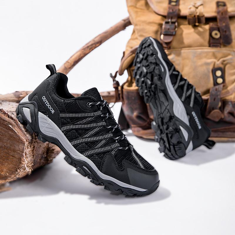 Summer Breathable Outdoor Hiking Shoes For Men Women Sneakers Antiskid Slip On Walking Shoes Moccasins Man Casual Shoes