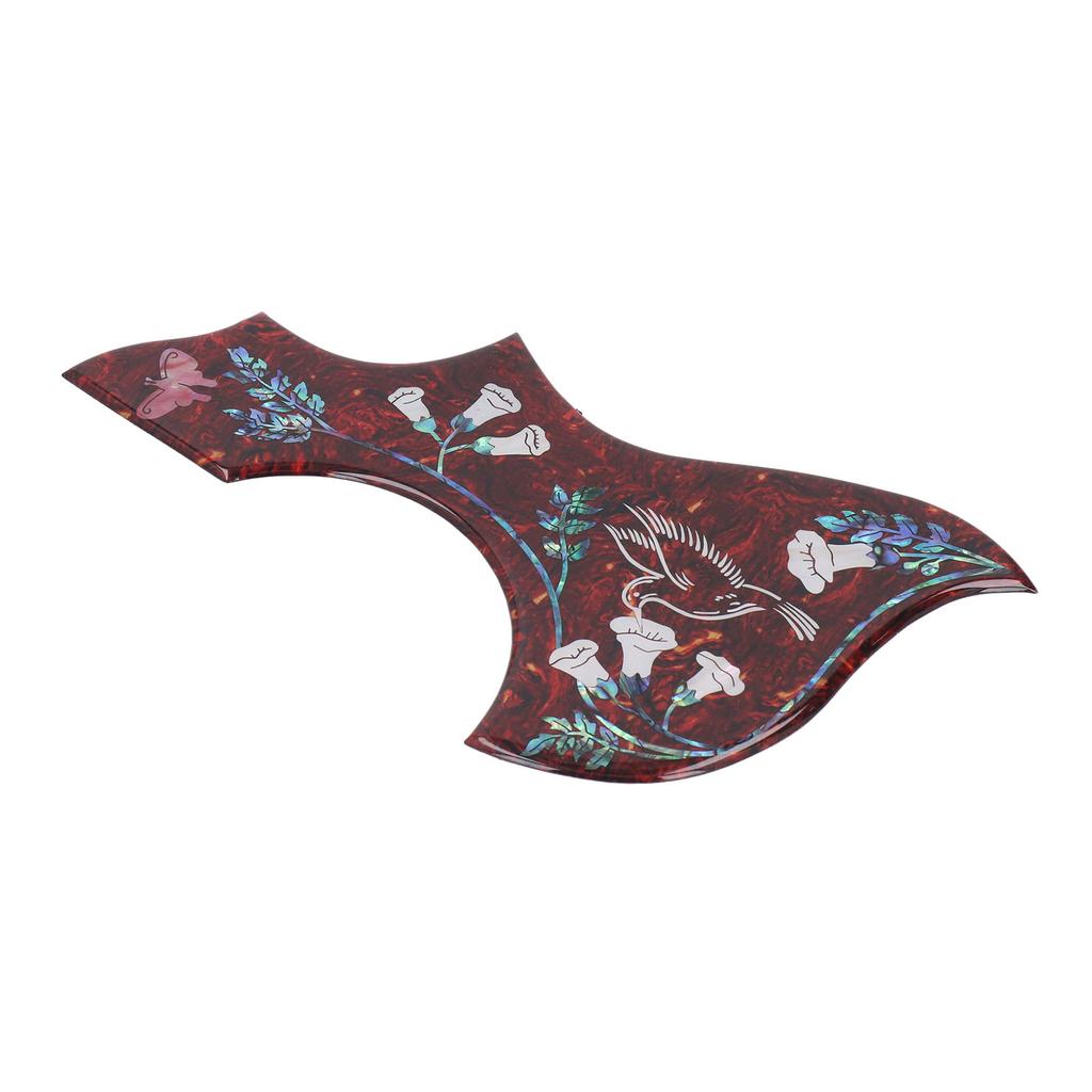 Hummingbird Pickguard Akustisk gitar erstatning Selvklebende rygg Ripesikker 2 mm tykk