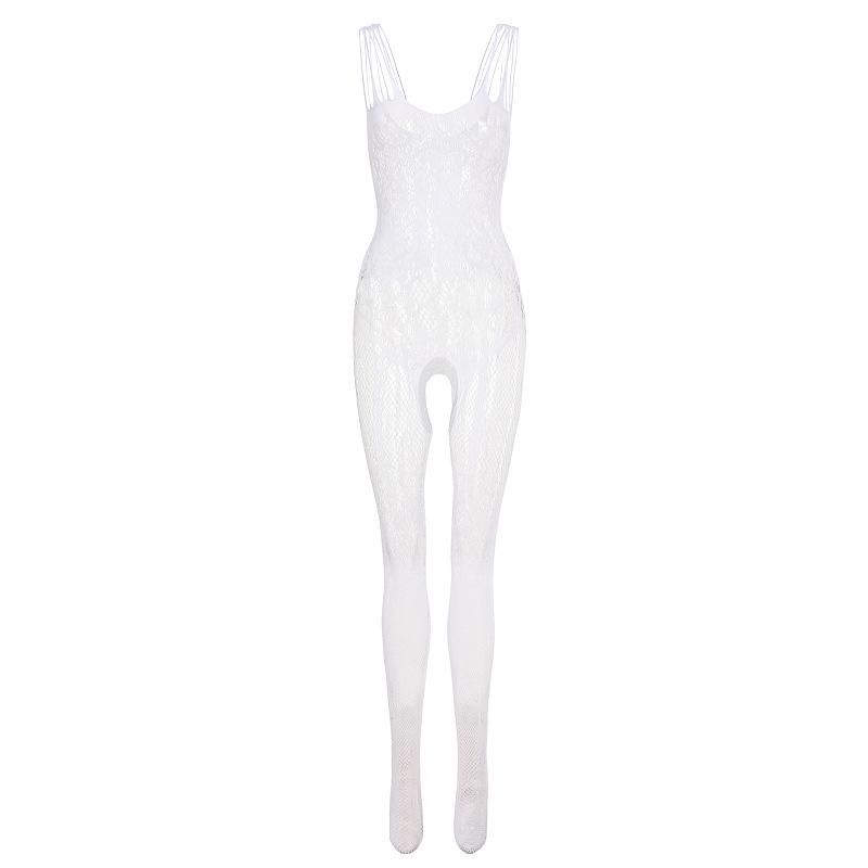 Europe & America Women's Erotic Lingerie: Temptation Bodysuit, Stockings & Sexy Nightwear