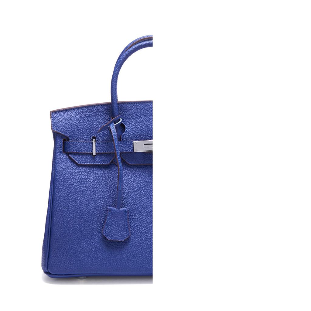 Silberschnalle Togo kleines Muster, echtes Leder Außenhandel neu erste Schicht Rindsleder High-End große Kapazität Handtasche Damen große Tasche