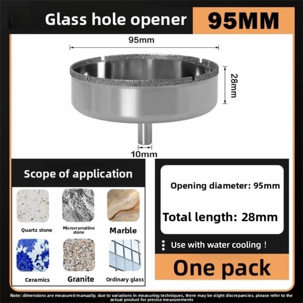 6-110mm Glass Hole Saw Drilling Crown Drill Bits Durable Diamond Hole Saw  Marble Drilling