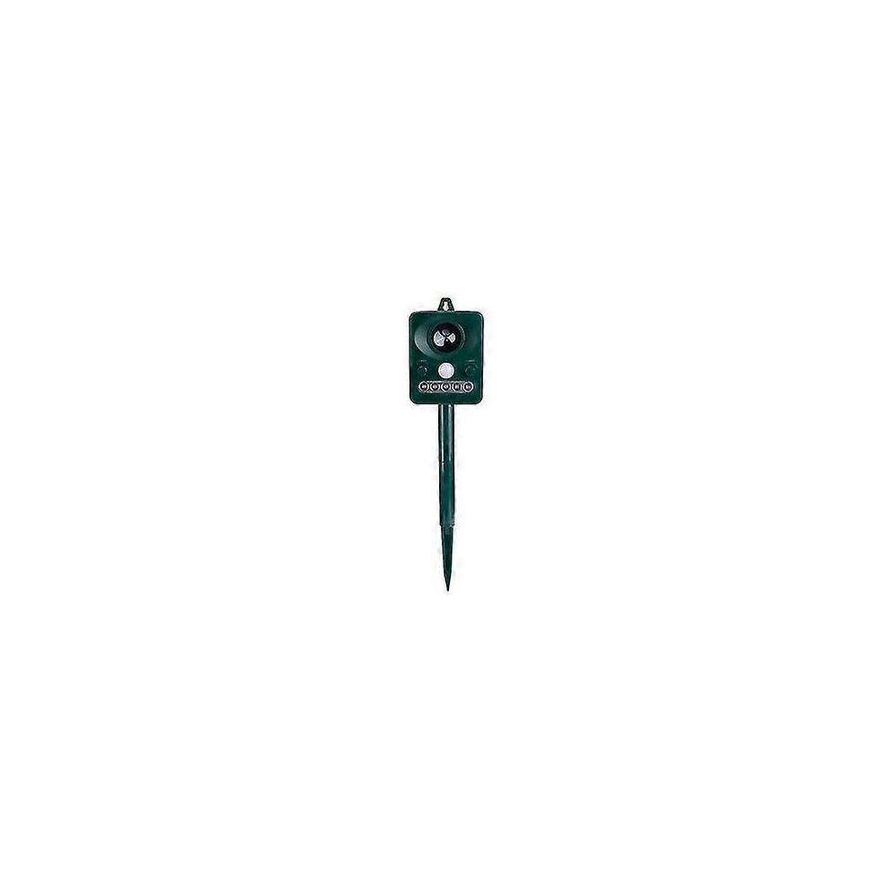 Outdoor Solar Ultrasonic Bird Repellent with LED Strobe Light and USB Mouse Insect Repeller