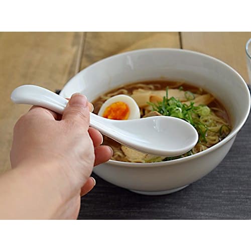 Tableware East Rounded Spoon, White, ts-00101