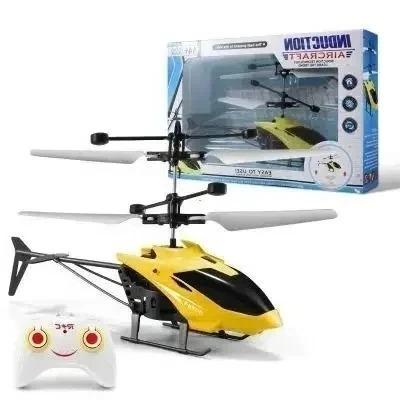 Mini RC Drone Rechargeable No Remote Control RC Helicopters Drone Toys Induction Hovering Safe Fall-resistant Rc Airplane