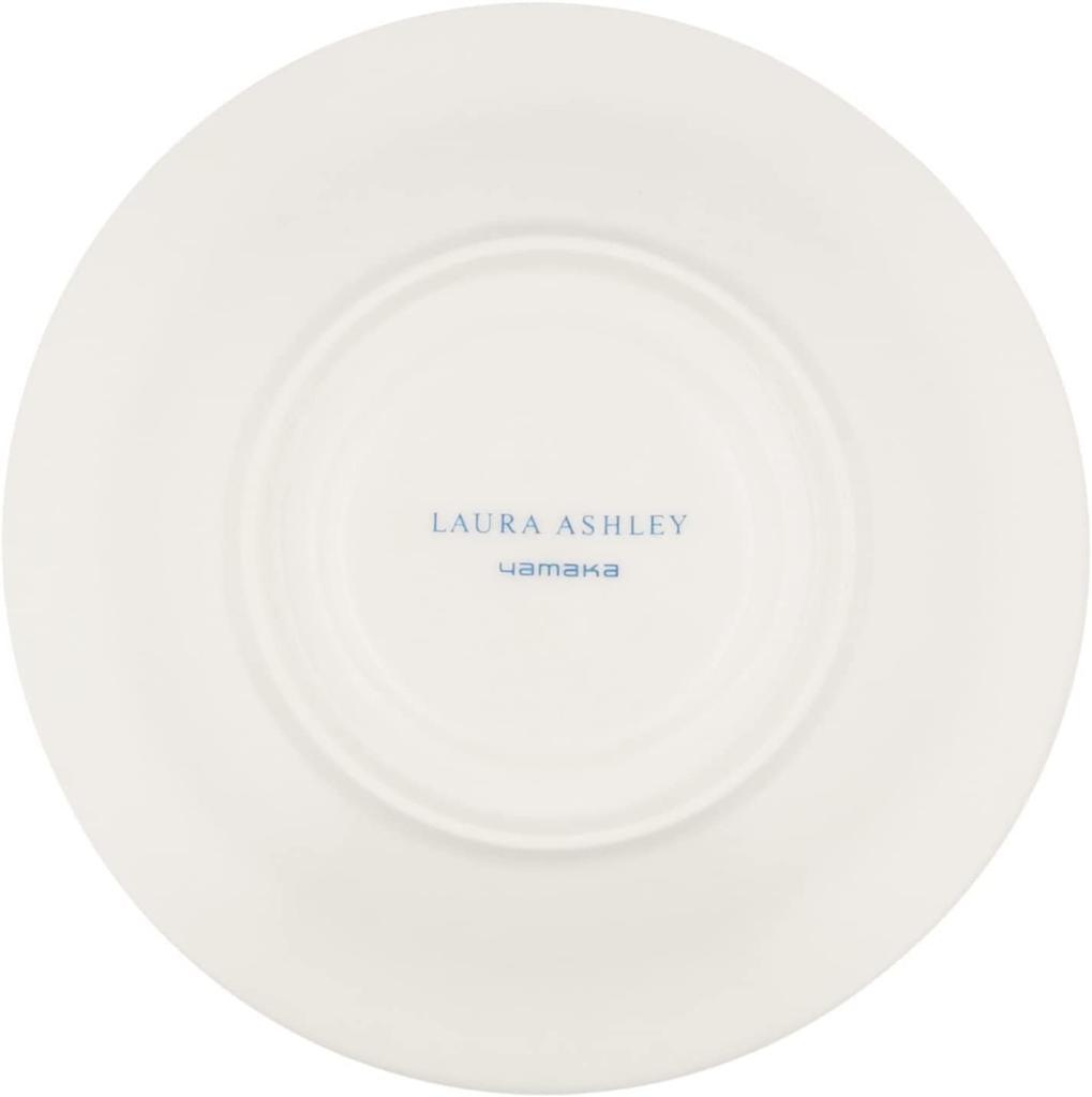 Laura Ashley Summer Rose Tea Set (8.5cm Diameter Coffee Cups & 15cm Diameter Saucers) - Set of 5. Stylish Rose-patterned Tea Set with Antique Floral