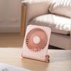 Light And Thin Desktop Fan 2025 New Mini Portable Mute Folding Fan Office Students USB Mini Fan Handheld Office Living Room Fan