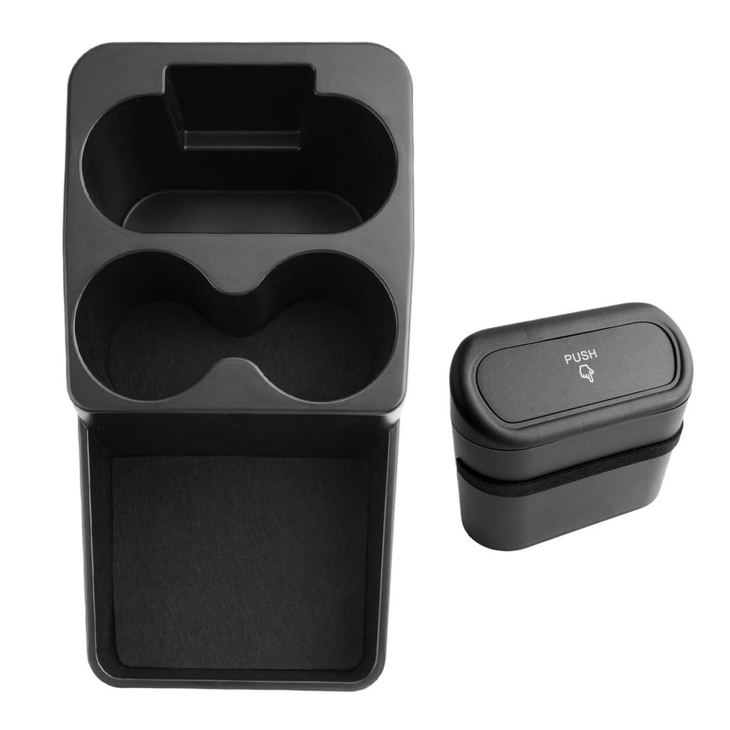 ruiya New Honda Freed GT Series Dedicated Console Box Drink Holder Trash Can Freed GT Console Tray Cup Holder Trash Can Center Console Accessory ABS
