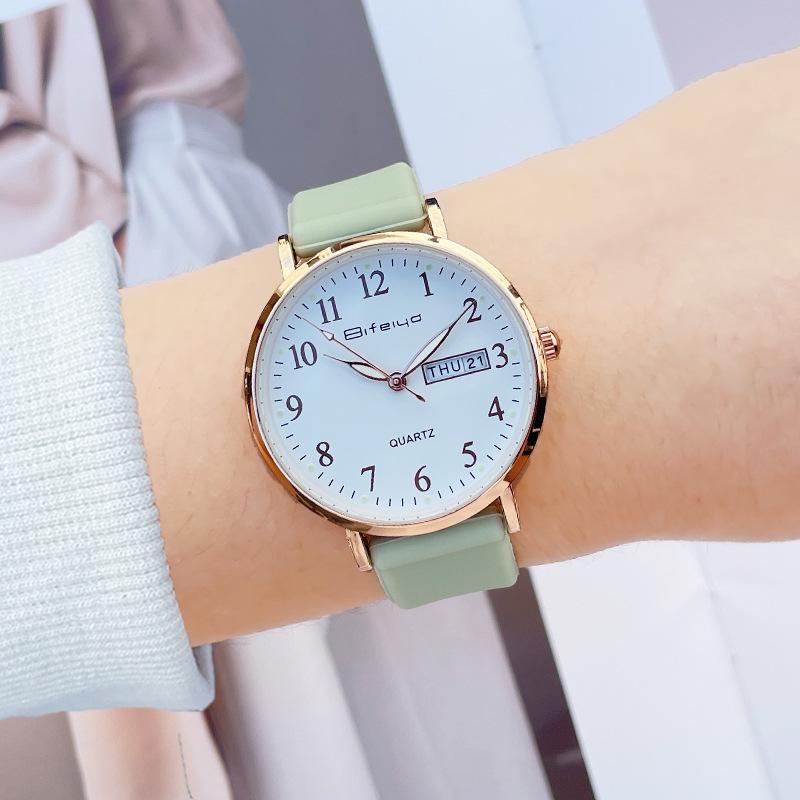 Watch women s model students junior high school high value new women s simple waterproof luminous silent electronic