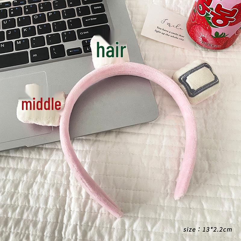 

Забавная повязка для маджонга для умывания лица, макияжа, фото на открытом воздухе и в качестве аксессуара для волос