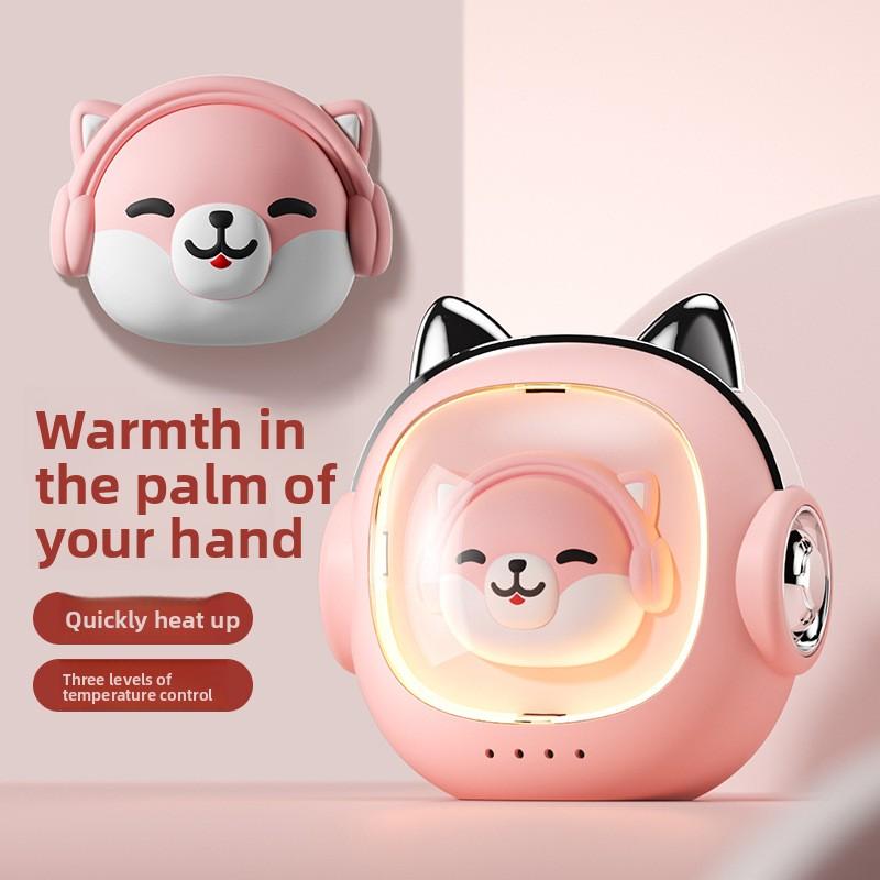 Plush Rechargeable Hand Warmer, Hand-held USB Mini Cute Hand Warmer Gift