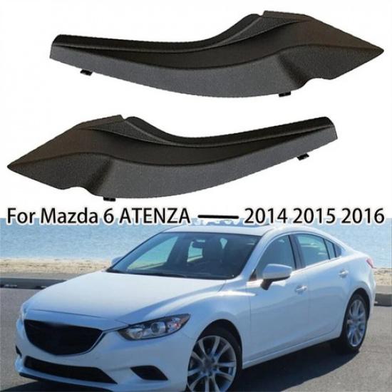 2pcs Front Windshield Wrap Corner Drain Panel Trim For Mazda 6 Atenza 2014-2016