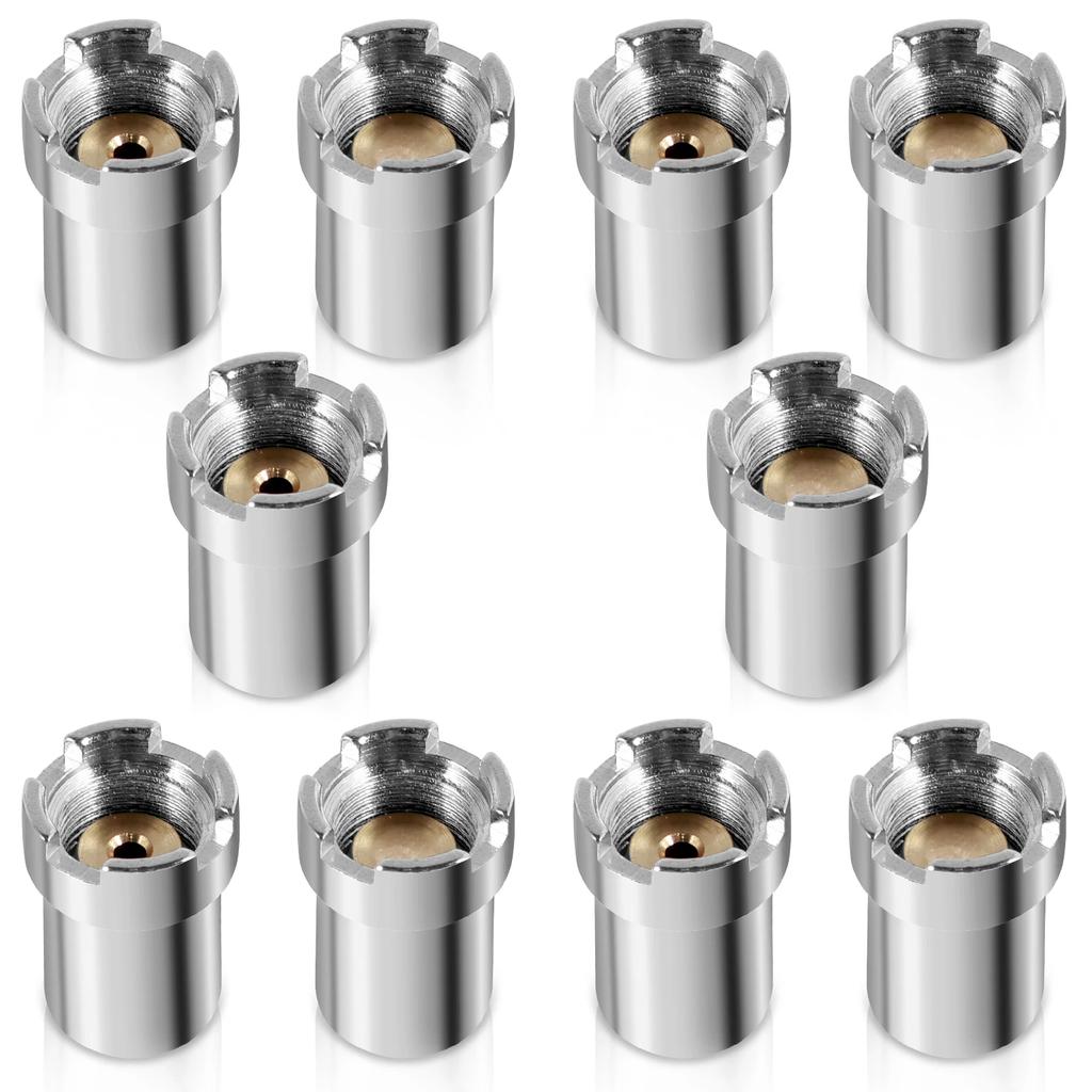 4/8/10Pcs Threaded Ring Adapter 510 Threaded Magnetic Adapter Mod Converter 304 Stainless Steel Threaded Ring Adapter Kit