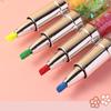 5 Pcs Highlighters Set Highlighter Markers Lipstick Shape Highlighter Pen Bible Marker Pen for Learning and Working