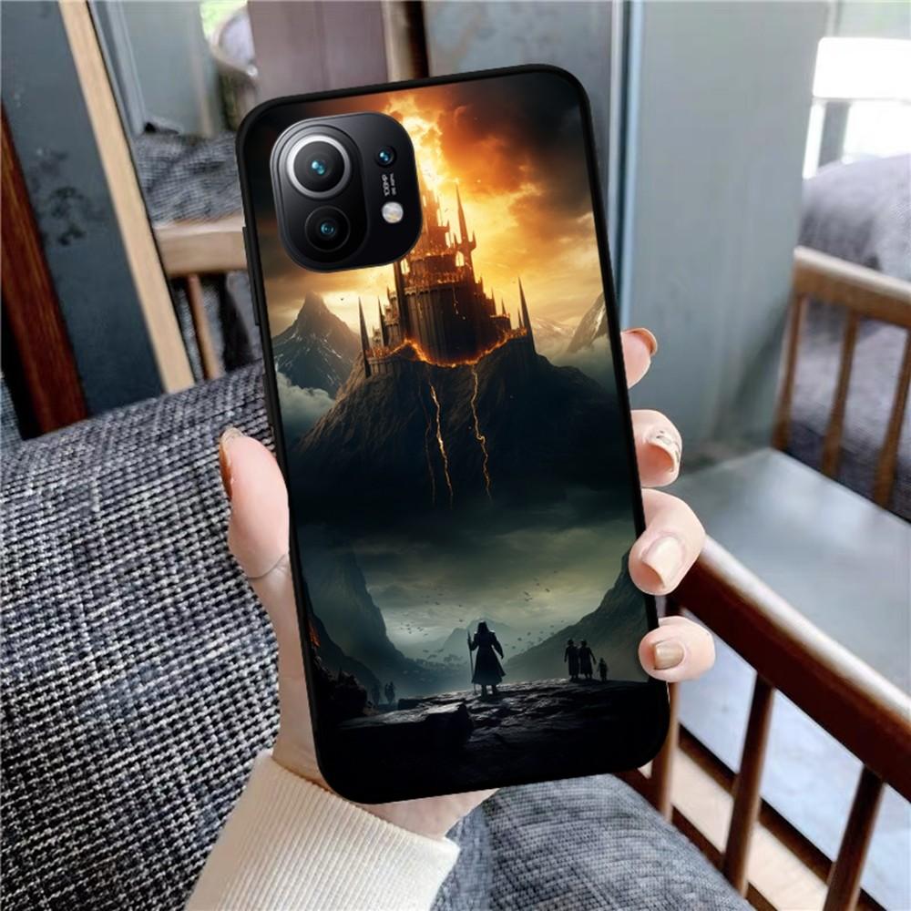 L-Lord-Of The-Rings Phone Case For Xiaomi Mi 5X 8 9 10 11 12 Lite Pro 10T PocoX3pro PocoM3 Note 10 Pro Lite