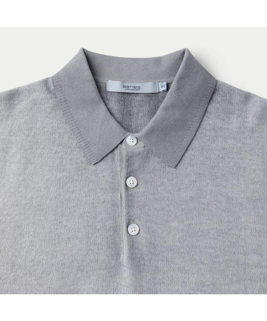 Silijeu Cold-Dyed Polo Sweater Sawam26571Gyl