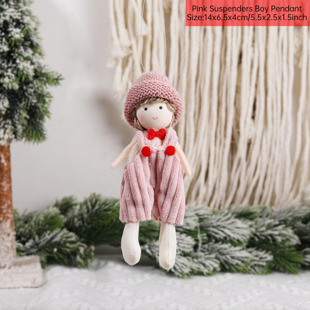 Angel Doll Merry Christmas Ornaments Christmas Decorations for Home Noel Natal Tree Decor Navidad Xmas 2025 New Year 2025 Gifts