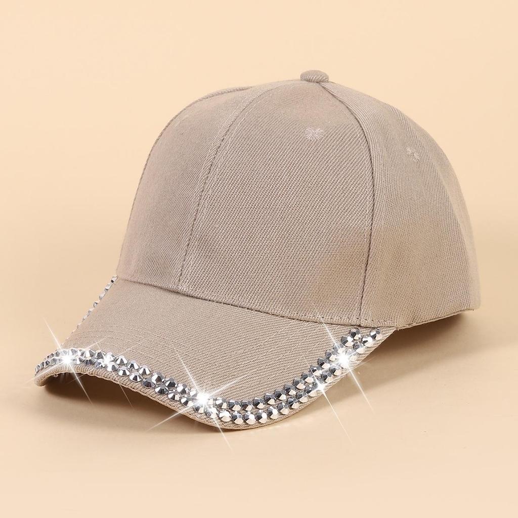 Casquette de baseball Étoile de mer Strass Mode Été Femme