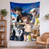 A Certain Scientific Railgun Tapestry wall decor—perfect for bedrooms living rooms and dorm rooms Easy to install it enhances your space and creates a