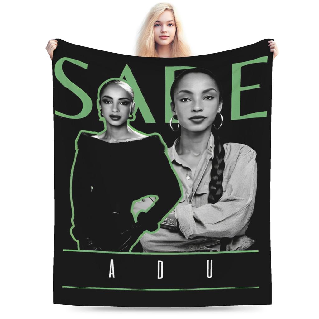 S-Sade Adu Blankets Flannel Spring Autumn Portable Soft Throw Blankets for Bed Office Plush Thin Quilt