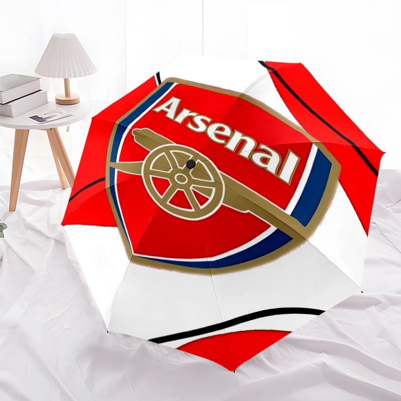 1pc A-Arsenal12 Umbrella, Sun Protection, And UV Shielding. It Has Eight Sturdy Ribs for Outdoor Use And Perfect As a Holiday Gift